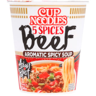 Nissin Noodles 5 Spices Beef