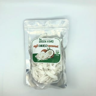 Green Food Soft Dried Coconut Snack 250Gr