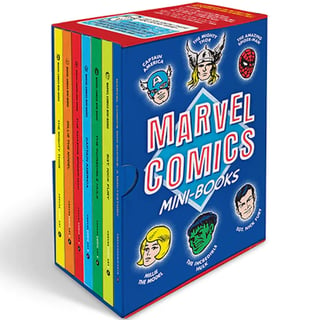 Marvel Comics Set of 7 Mini-Books