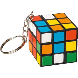 Keychain puzzle cube