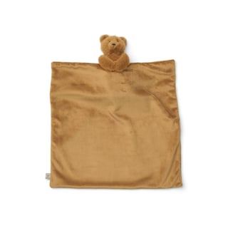 Liewood Camdon Bear Cuddle Cloth Golden Caramel