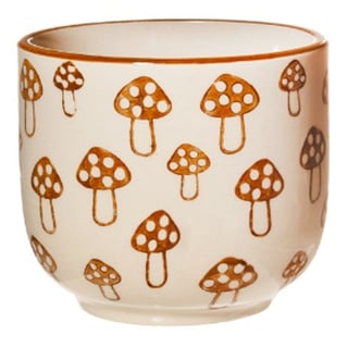 Bloempot Paddenstoel Mix - Oranje