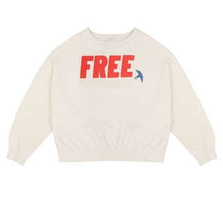 Free bird sweater pebble ecru - Jenest