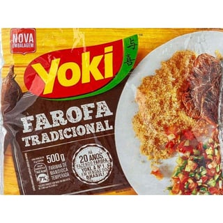 Seasoned Cassava Flour 500GR (Farofa Pronta Yoki)