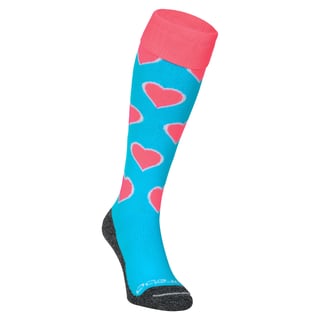 Brabo Socks Hearts Aqua / Pink