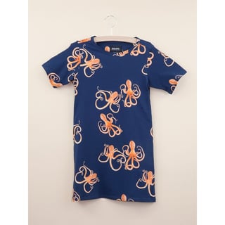 Snurk Octopus T-Shirt Dress Kids