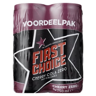 First Choice Cola Zero Cherry