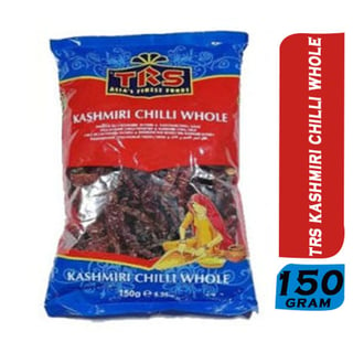 TRS Kashmiri Chillies Whole 150 Grams