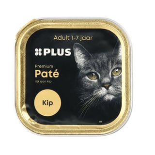 PLUS Premium Katten Paté Kip