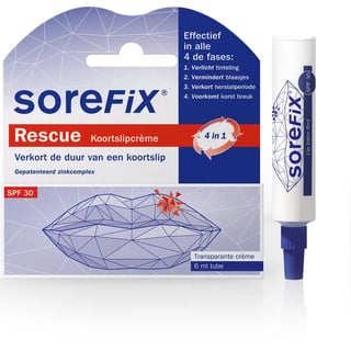 Sorefix Rescue Koortslipcrme 6ml 6