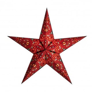 Kerstster Lamp Diwali Red