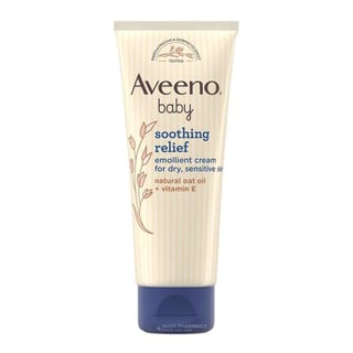 Aveeno Baby Soothing Relief Emollient Cream For Dry, Sensitive Skin