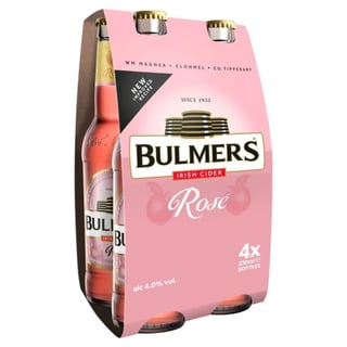 Bulmers Rose 4Pk Bottles