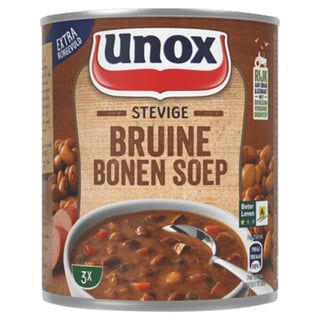 Unox Soep in Blik Bruine Bonensoep
