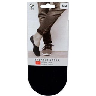 Steps Sneaker Socks S/m Zwart
