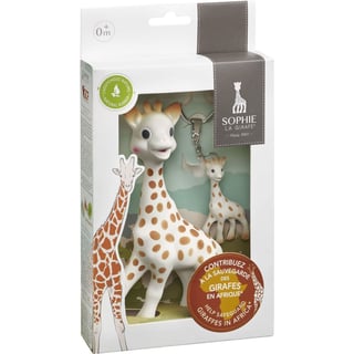 Sophie De Giraf + Sleutelhanger Save the Giraffes Set
