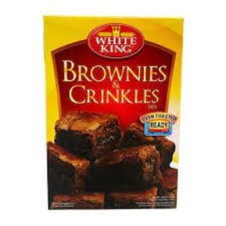 White King Broownies & Crinkles Mix 500g