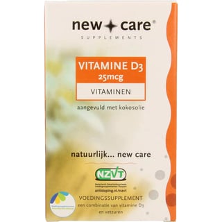 New Care Vitamine D3-25mcg 100 Cap