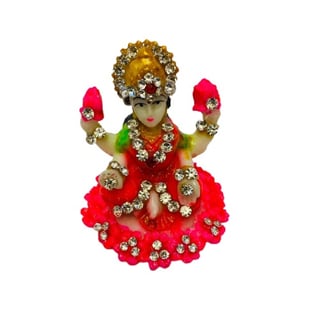 Stone Work Laxmi Idol for Pooja