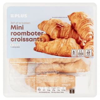 PLUS Croissants Roomboter Mini