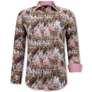 Hawaii Blouse Heren - 3121 - Bruin