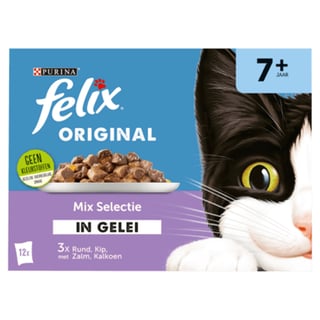 Felix Original Kattenvoer Senior Selectie