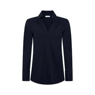 Blouse Collar - Color: Navy - Size: 38