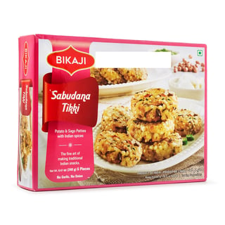 Bikaji Sabudana Tikki 6Pcs