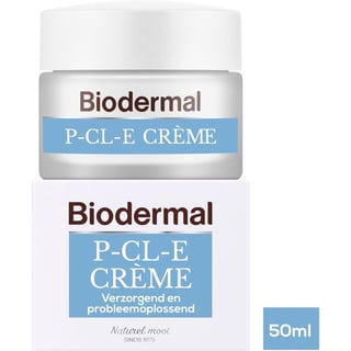 Biodermal P-Cl-E Creme - Dagcreme - Deze Dagcreme Ondersteunt Het Herstellend Vermogen Van De Droge Huid - Droge Huid Gezichtscreme - 50 Ml