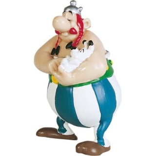 Asterix Figuur - Obelix Met Idefix