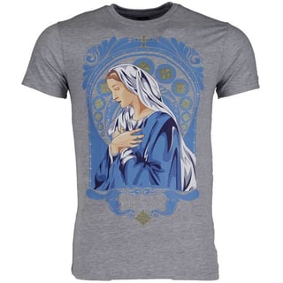 T-Shirt - Holy Mary - Grijs