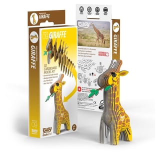 Kartonnen 3D Puzzel Giraf