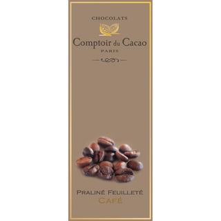Chocolade met Koffie praliné feuilleté - Tablet 80g