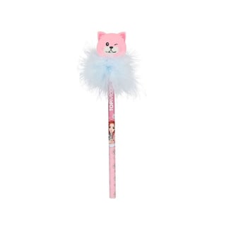 TOPModel Potlood Met Kat-Gum Roze