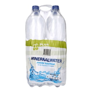 PLUS Mineraalwater Zonder Koolzuur 4-Pack