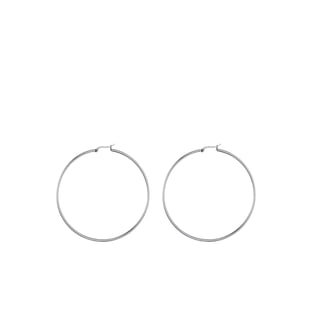 SARA HOOPS - SILVER