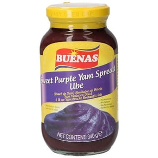 Buenas Pearl Delight Sweet Purple Yam Spread 340g