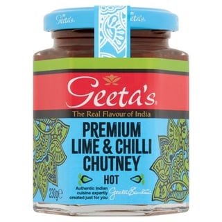 Geeta Premium Lime & Chilli Chutney Hot