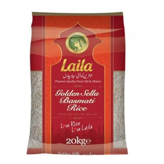 Laila Golden Sella Basmati Rice 20Kg