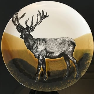 Hunting Servies Grote Serveerschaal 38 Cm Hert