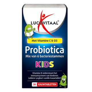 Lucovitaal Probiotica Kids-Kauwabletten-30 K