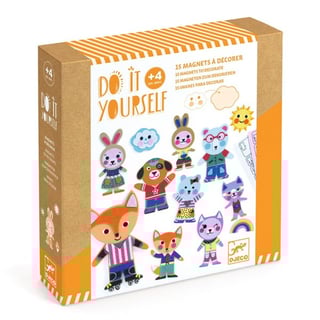 Djeco Do It Yourself Magneten Funky Family