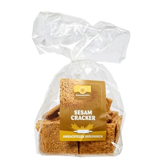 Ambachtelijke Sesam Crackers Bio