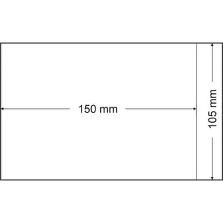 Pergamijnzakjes 105 X 150 Mm - 500 Stuks