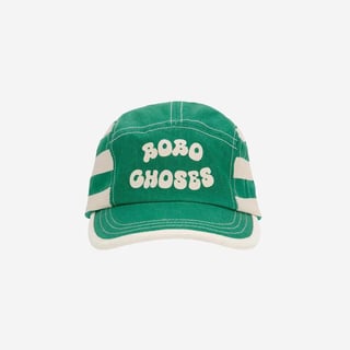 Bobo Choses Bobo Choses Green Stripes Cap