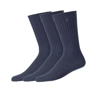 Footjoy Comfortsof Socks 3 paar - ONE SIZE / Navy