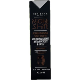 Horizont NS 2024 Russian Imperial Stout 2yr Bourbon BA with Coffee & Cocoa 330ml