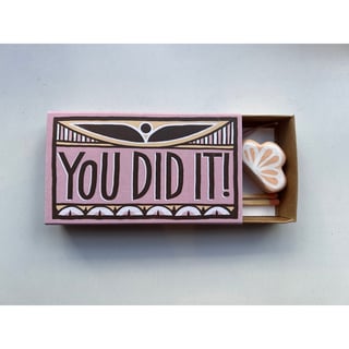 Verstuur Een Kaarsje You Did It!