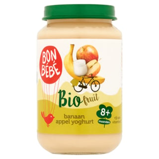 Bonbebe Bio F0806 Banaan Appel Yoghurt