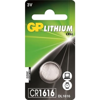 Gp Lithium 1 X Cr1616 3V